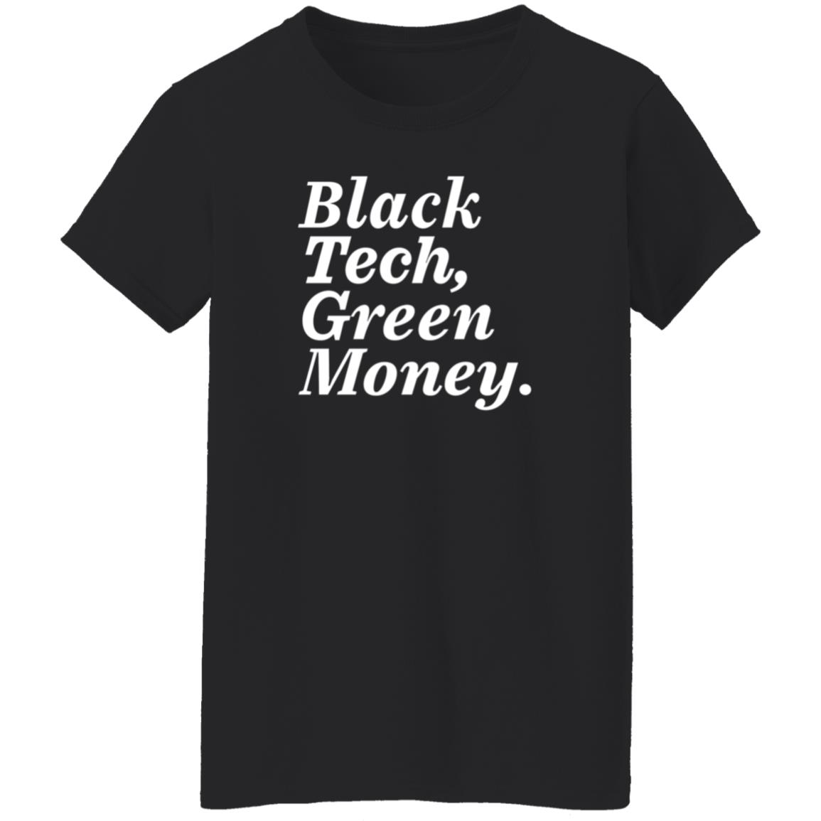 Black Tech Green Money Hoodie Blavity Merch - Teechipus
