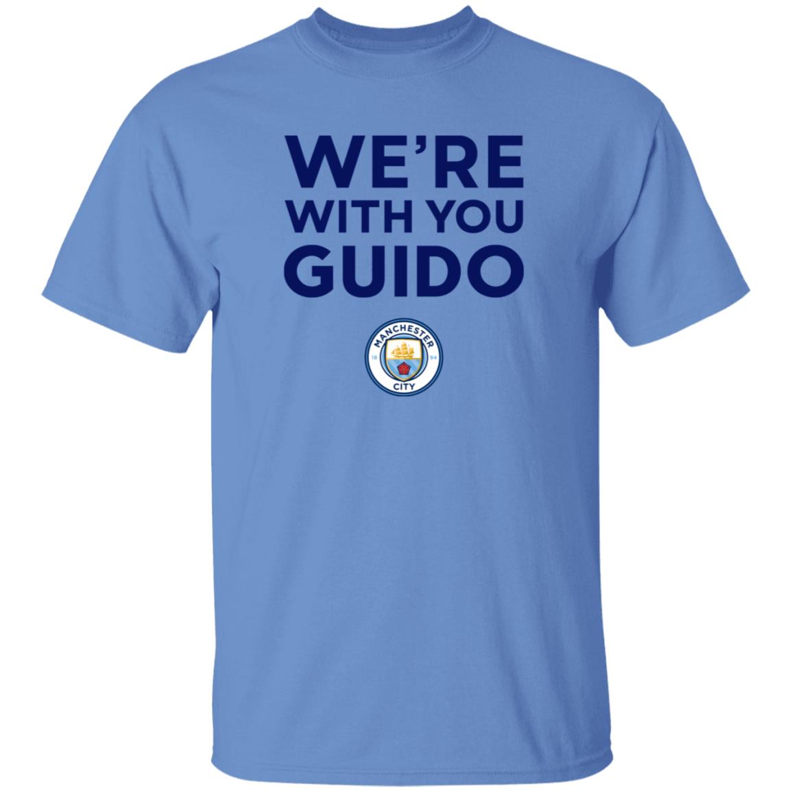 City Chief Pep Guardiola We're With You Guido Flemish Supporter Champions League Shirt Hoodie Sweatshirt - Teechipus