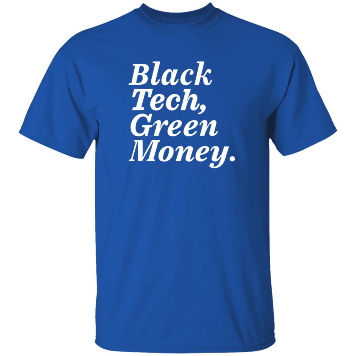 Black Tech Green Money Hoodie Blavity Merch - Teechipus