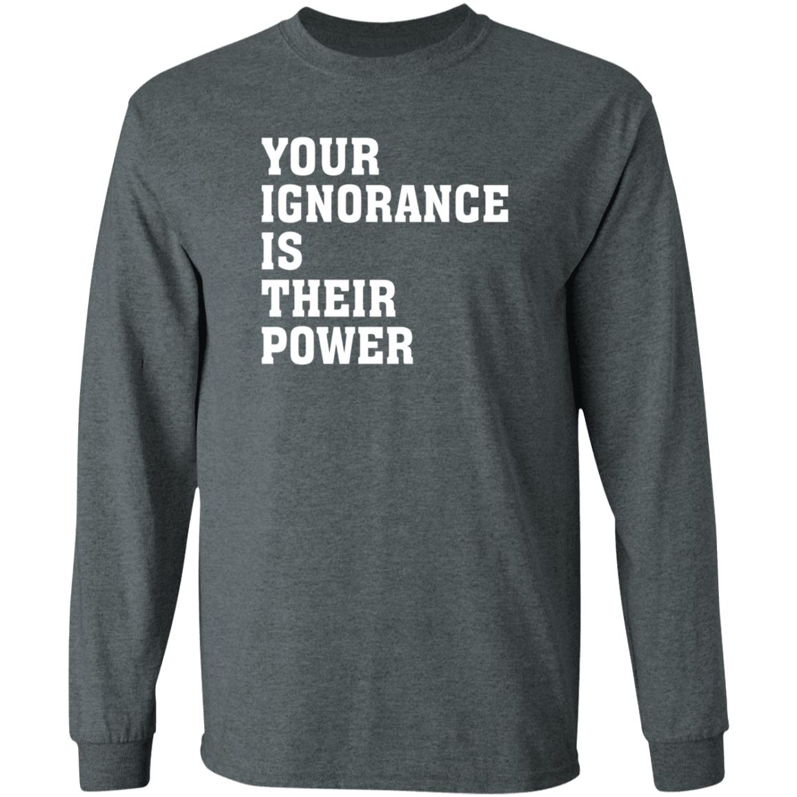 Unvaxxed Sperm Your Ignorance Is Their Power Shirt Hoodie Sweatshirt - Teechipus