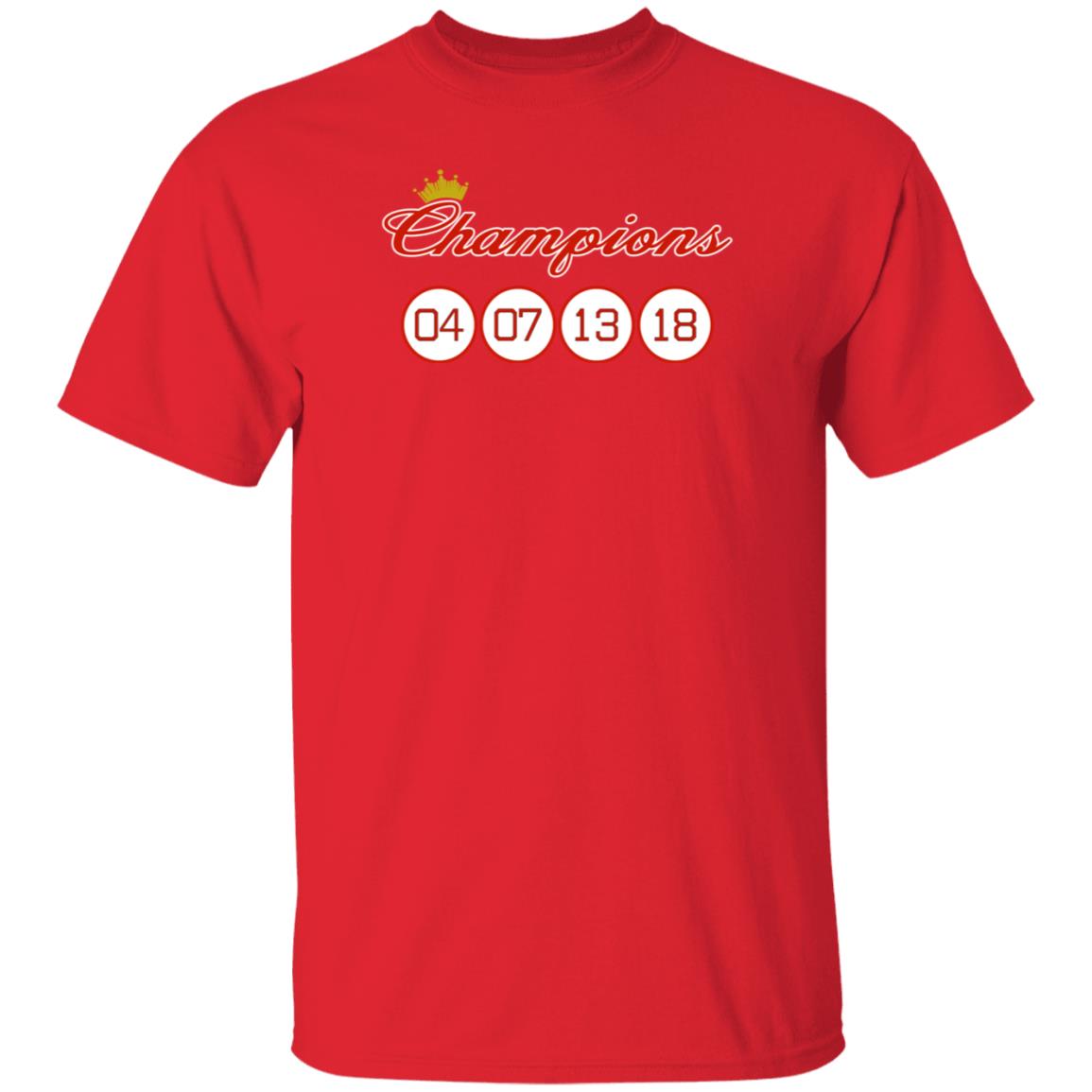 Jared Carrabis Champions 04 07 13 18 Shirt Hoodie Swaeatshirt - Teechipus