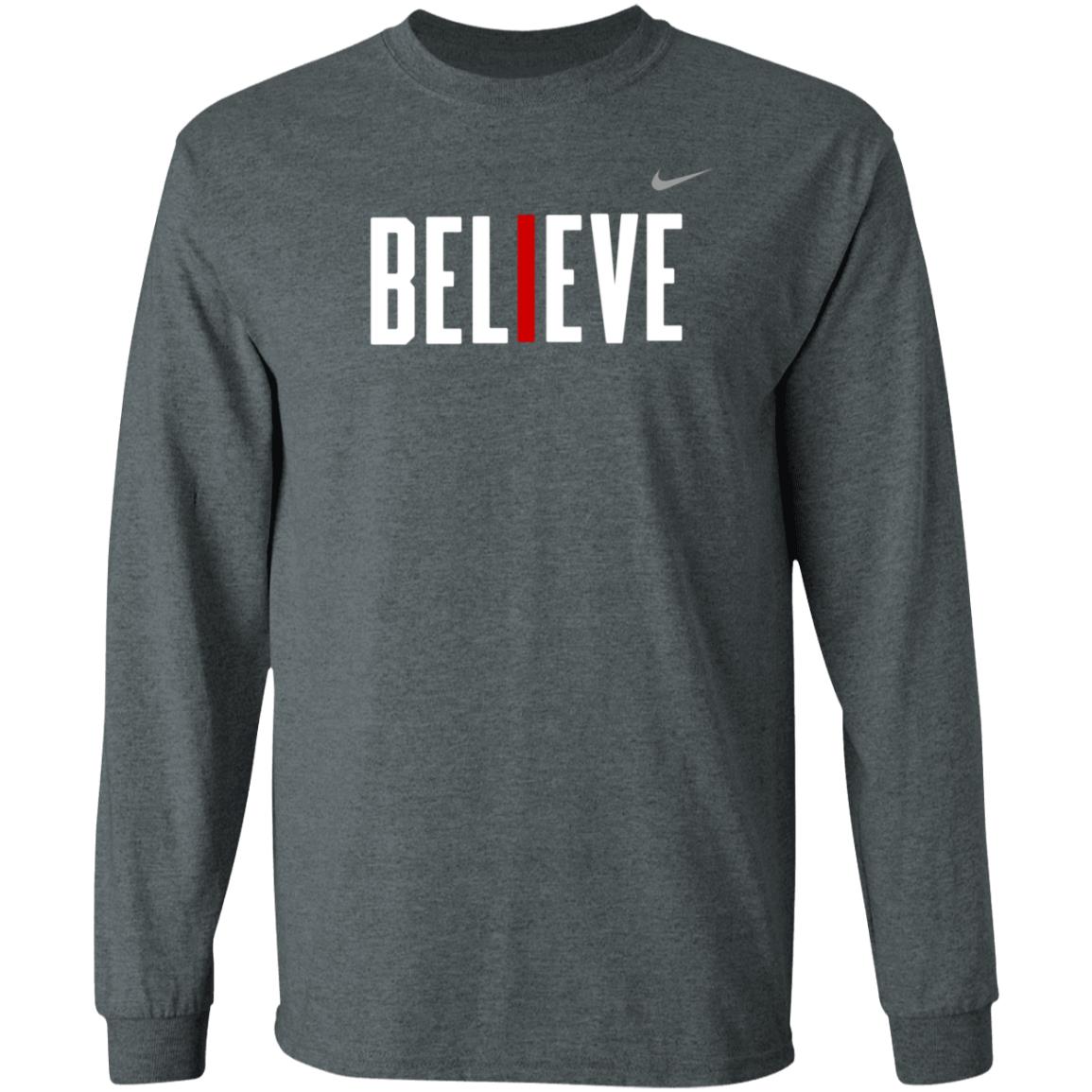 Arizona Football Believe Shirt Hoodie Sweatshirt - Teechipus