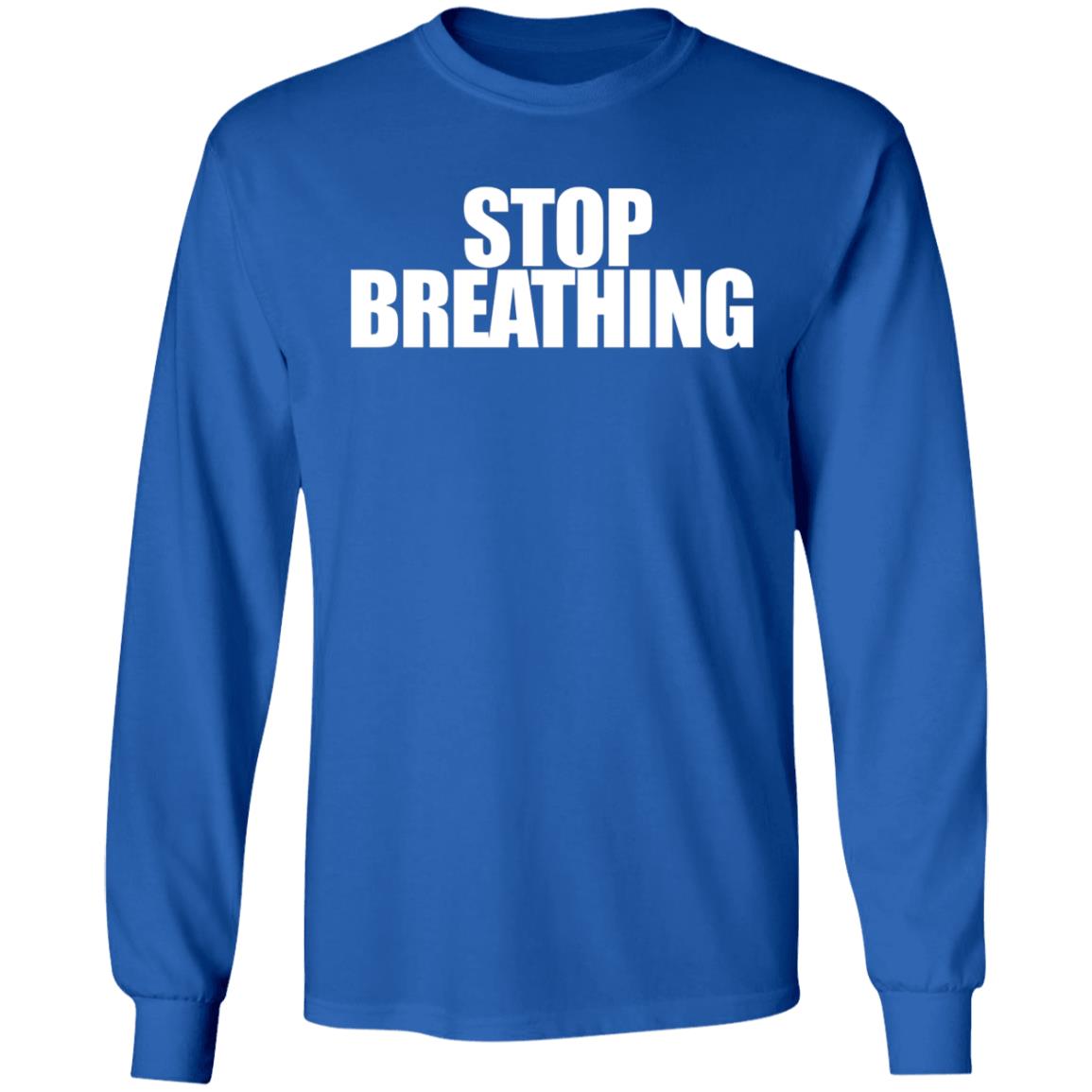 Stop Breathing Shirt Playboi Carti Merch - Teechipus