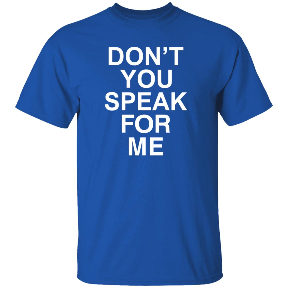 Evanescence Store Don't You Speak For Me Shirt Hoodie Sweatshirt - Teechipus