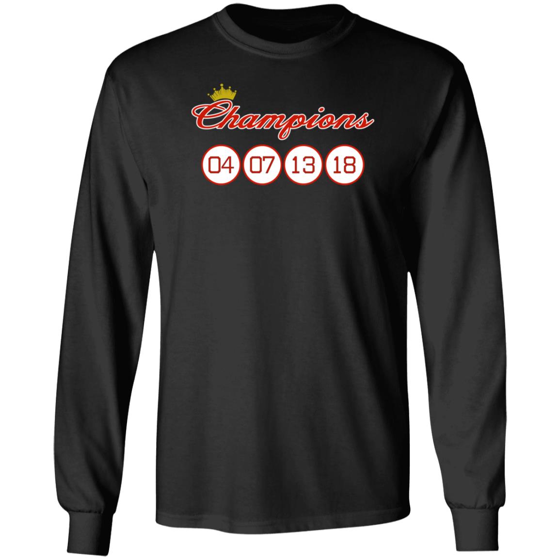 Jared Carrabis Champions 04 07 13 18 Shirt Hoodie Swaeatshirt - Teechipus