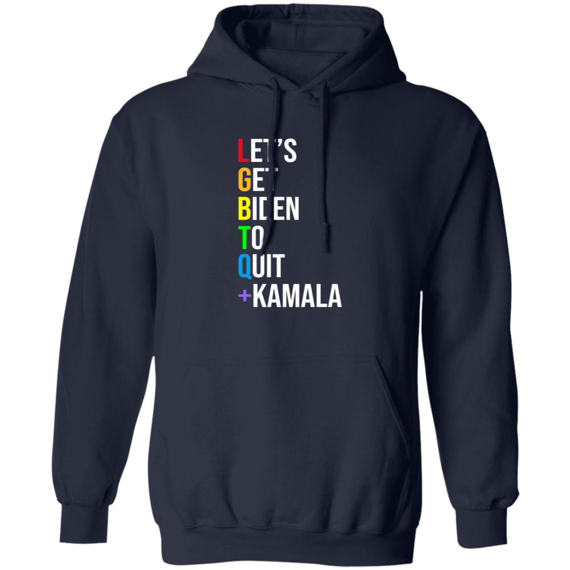 Maj Toure Let's Get Biden To Quit Kamala Hoodie Shirt Sweatshirt - Teechipus