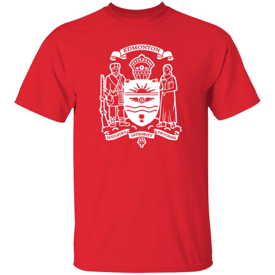 Edmonton Industry Integrity Progress Shirt Hoodie Sweatshirt - Teechipus