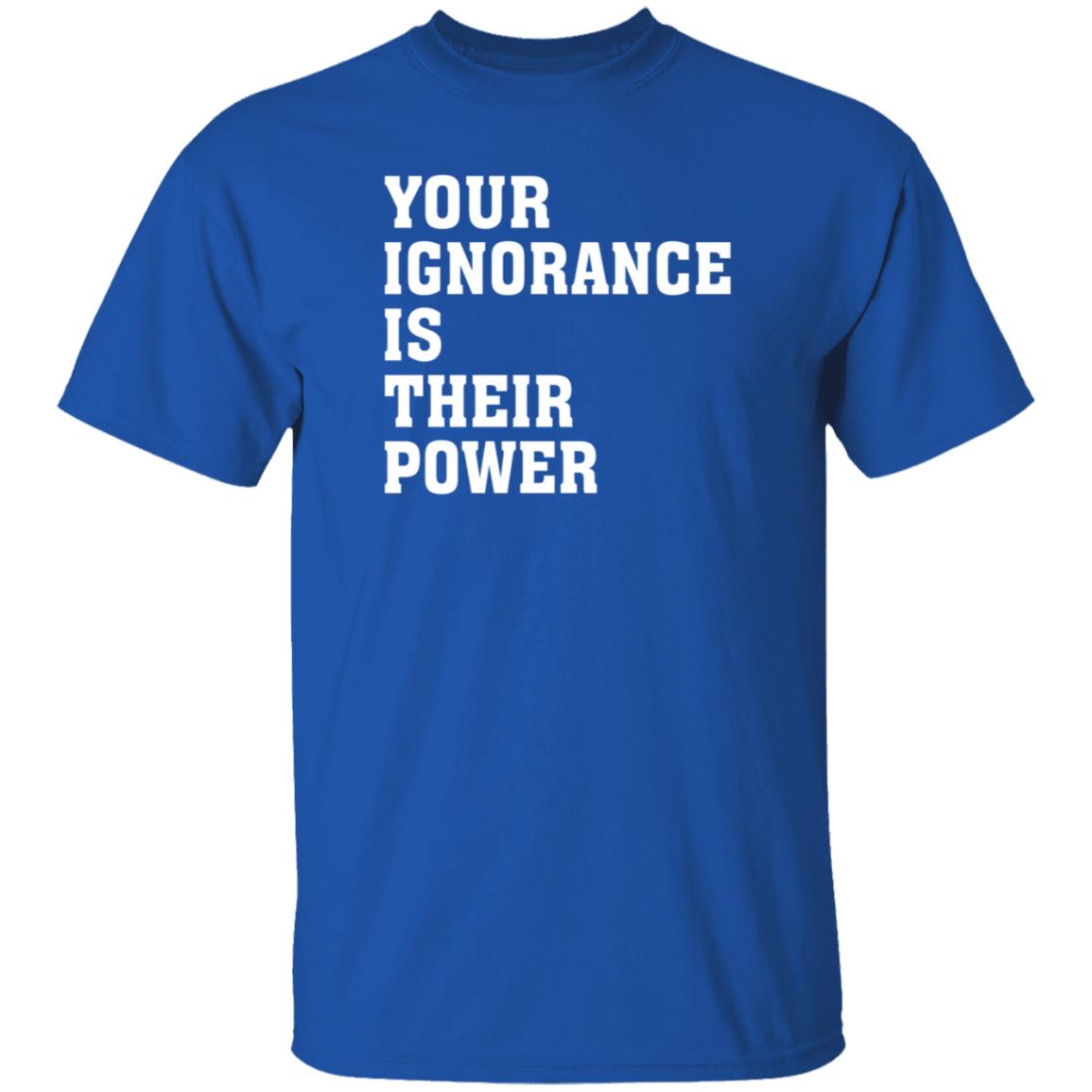Unvaxxed Sperm Your Ignorance Is Their Power Shirt Hoodie Sweatshirt - Teechipus