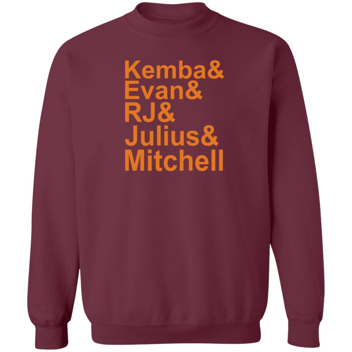 Kemba & Evan & RJ And Julius & Mitchell Shirt Ms Mjsays Kemba & Evan & RJ And Julius & Mitchell Shirt Hoodie Sweatshirt - Teechipus
