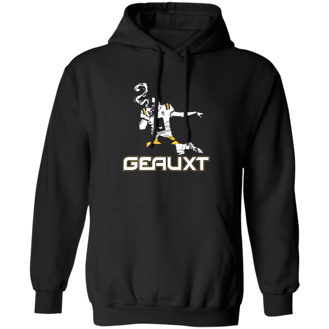 Joe Burrow Smoking Cigar Shirt Sports Crack Store The Geauxt Joe Burreaux Cigar Shirt - Teechipus