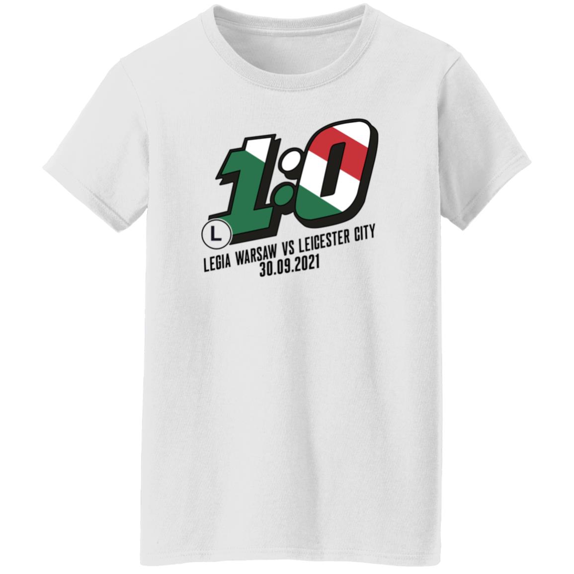 1 0 Legia Warsaw Vs Leicester City Shirt Mahir Emreli Legia Warsaw Vs Leicester City Shirt Hoodie Sweatshirt - Teechipus