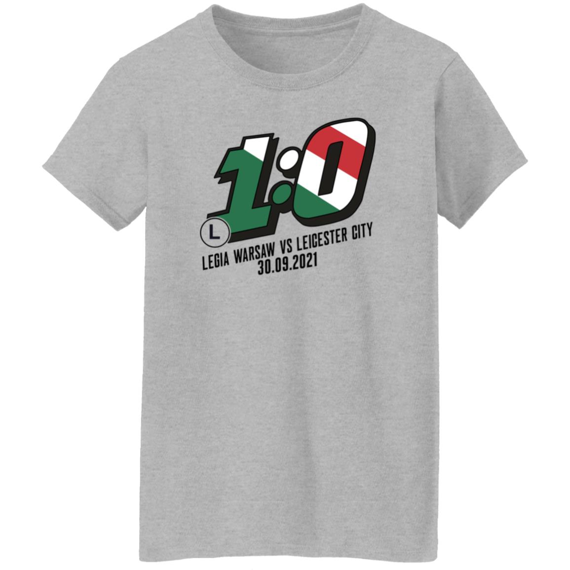 1 0 Legia Warsaw Vs Leicester City Shirt Mahir Emreli Legia Warsaw Vs Leicester City Shirt Hoodie Sweatshirt - Teechipus