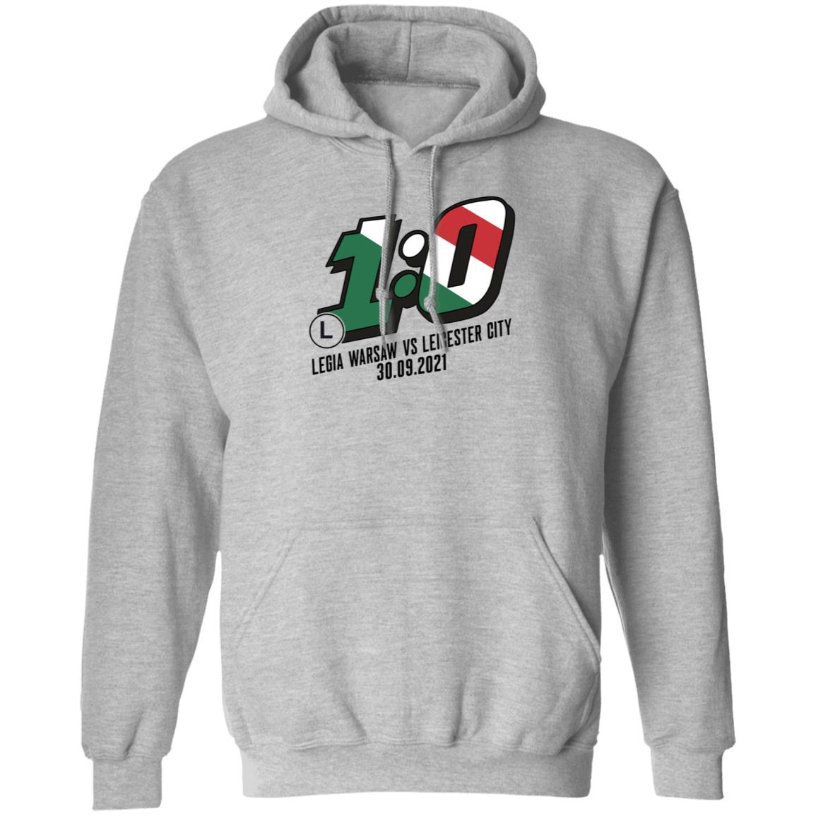 1 0 Legia Warsaw Vs Leicester City Shirt Mahir Emreli Legia Warsaw Vs Leicester City Shirt Hoodie Sweatshirt - Teechipus
