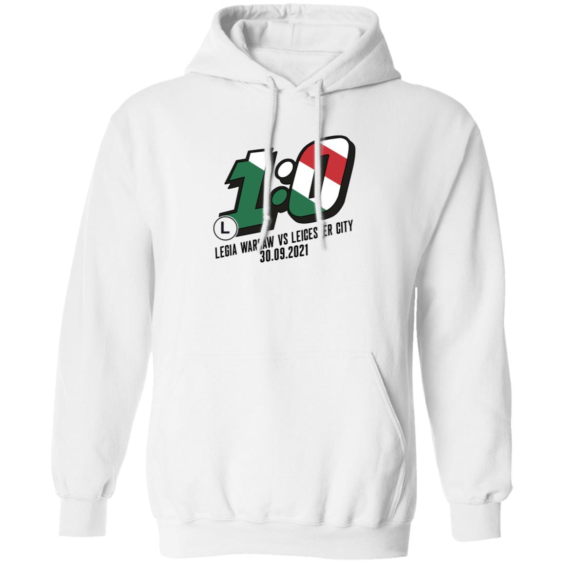 1 0 Legia Warsaw Vs Leicester City Shirt Mahir Emreli Legia Warsaw Vs Leicester City Shirt Hoodie Sweatshirt - Teechipus