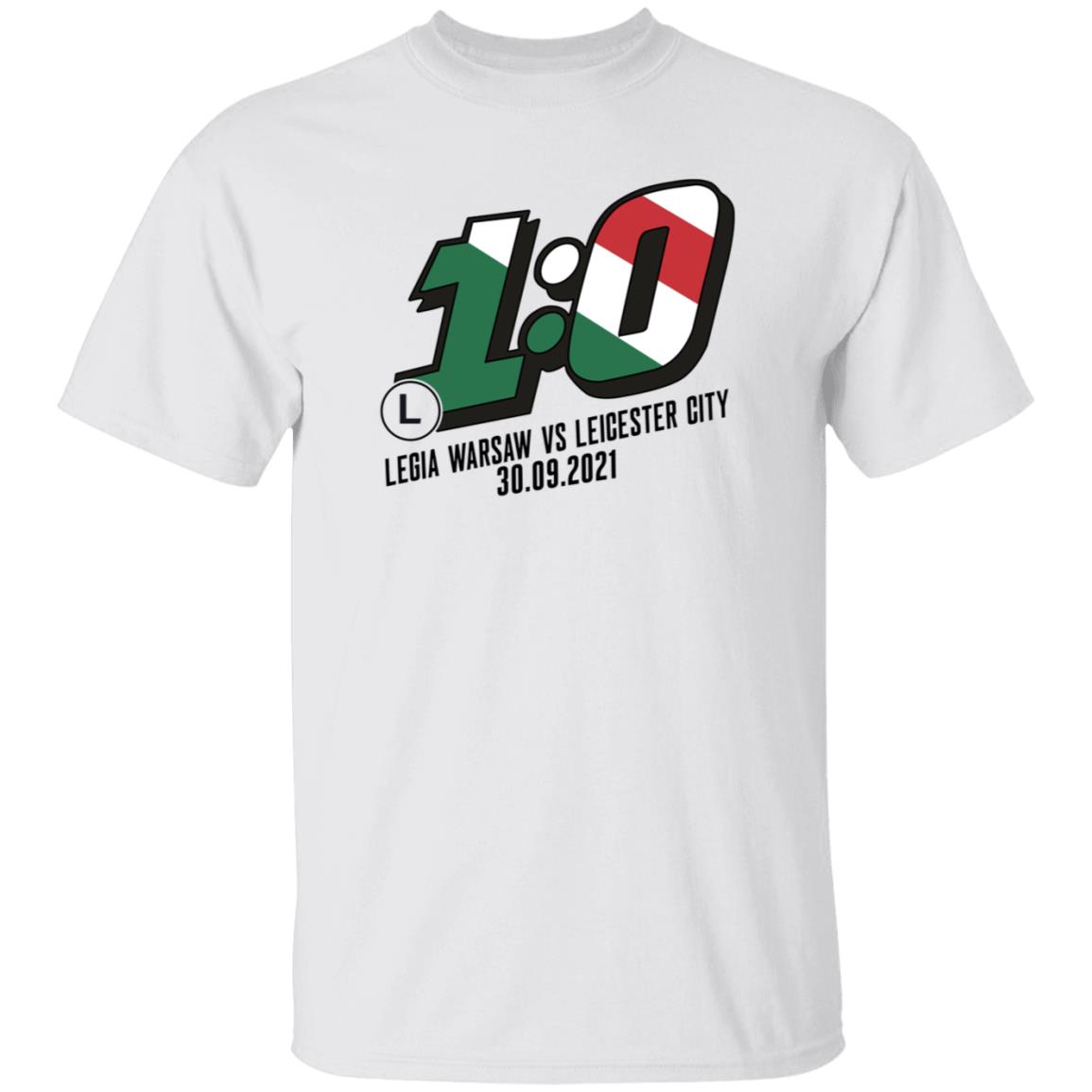 1 0 Legia Warsaw Vs Leicester City Shirt Mahir Emreli Legia Warsaw Vs Leicester City Shirt Hoodie Sweatshirt - Teechipus