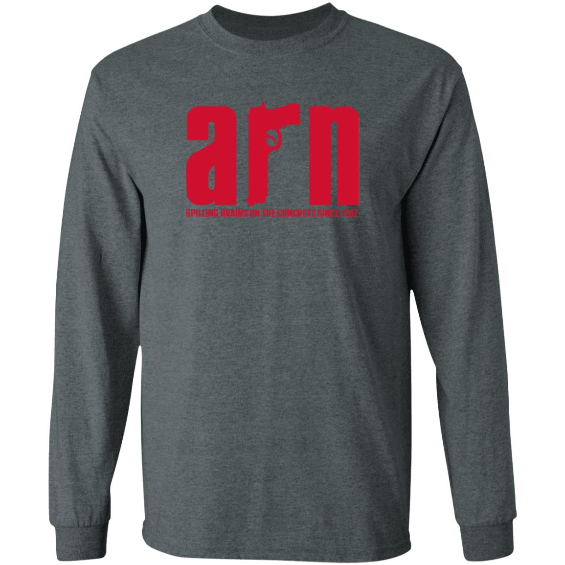 Arn Spilling Brains On The Concrete Since 1982 Shirt Box Of Gimmicks Arn Sopranos Shirt Hoodie Sweashirt - Teechipus
