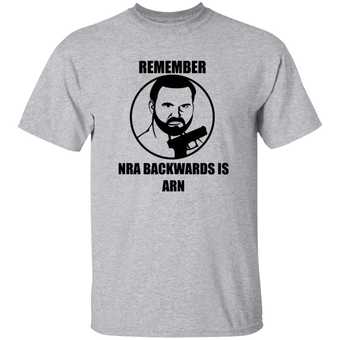 Remember Nra Backwards Is Arn Shirt Cherlock Holmes - Teechipus