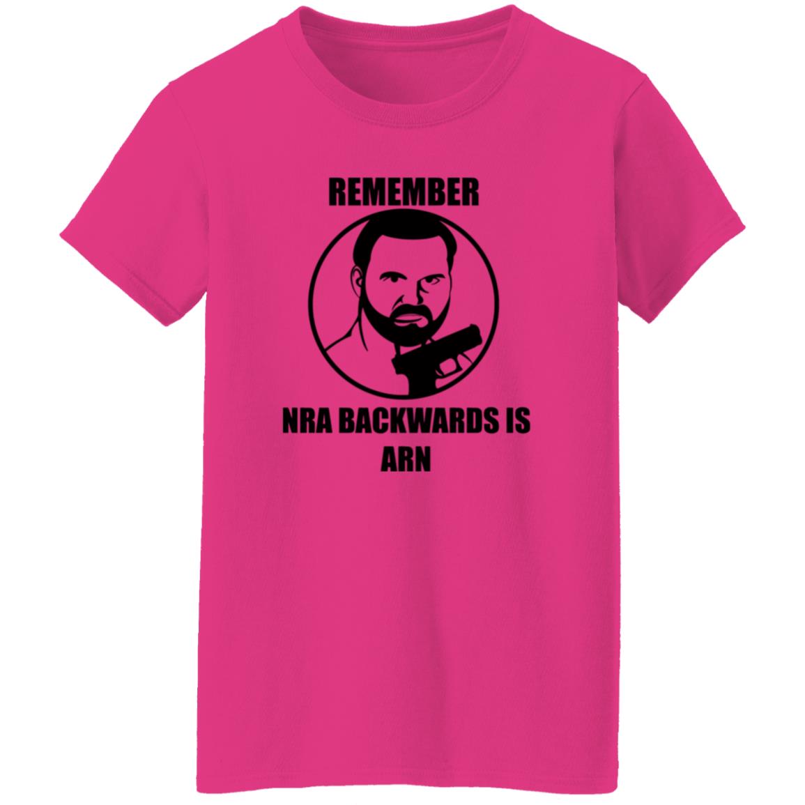 Remember Nra Backwards Is Arn Shirt Cherlock Holmes - Teechipus