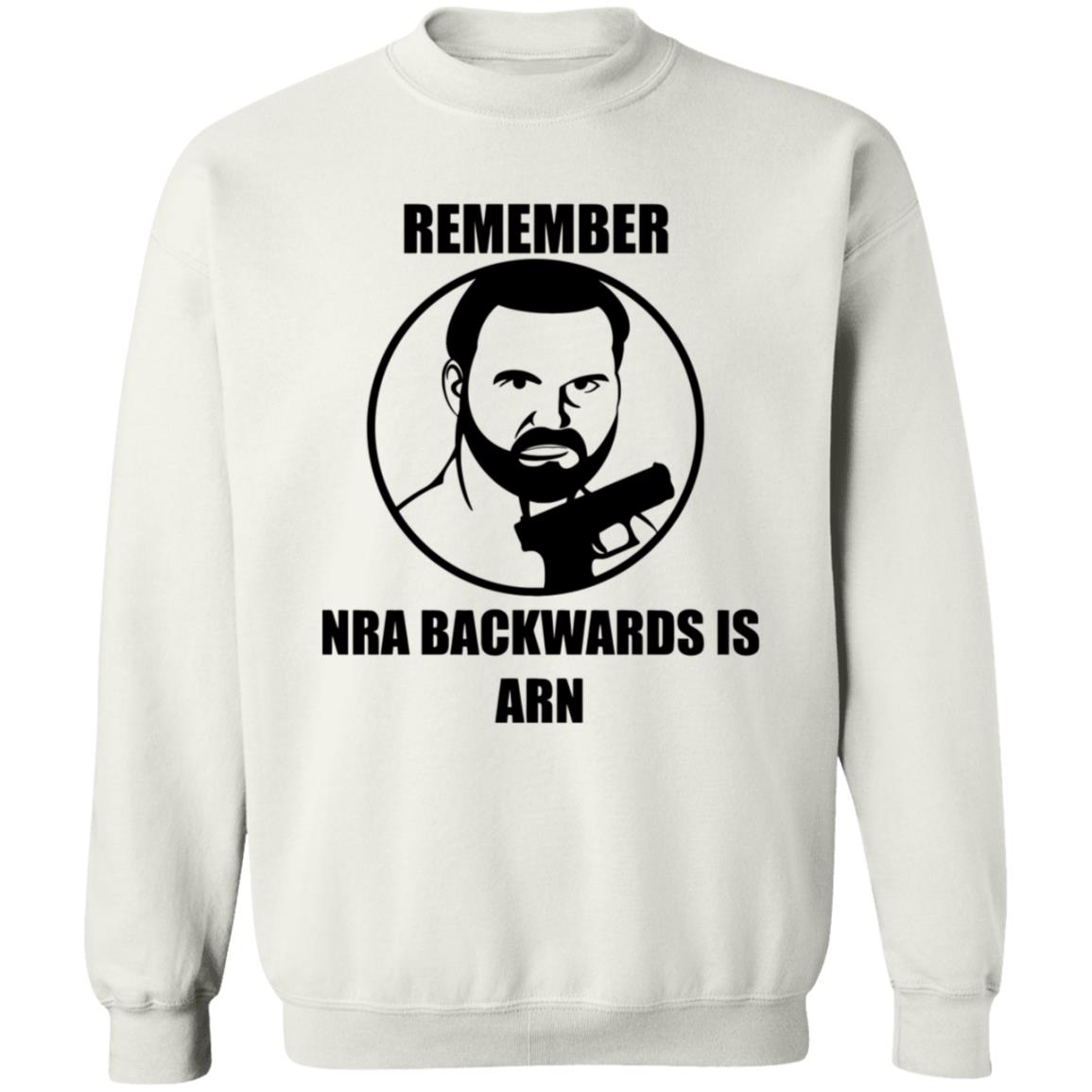 Remember Nra Backwards Is Arn Shirt Cherlock Holmes - Teechipus