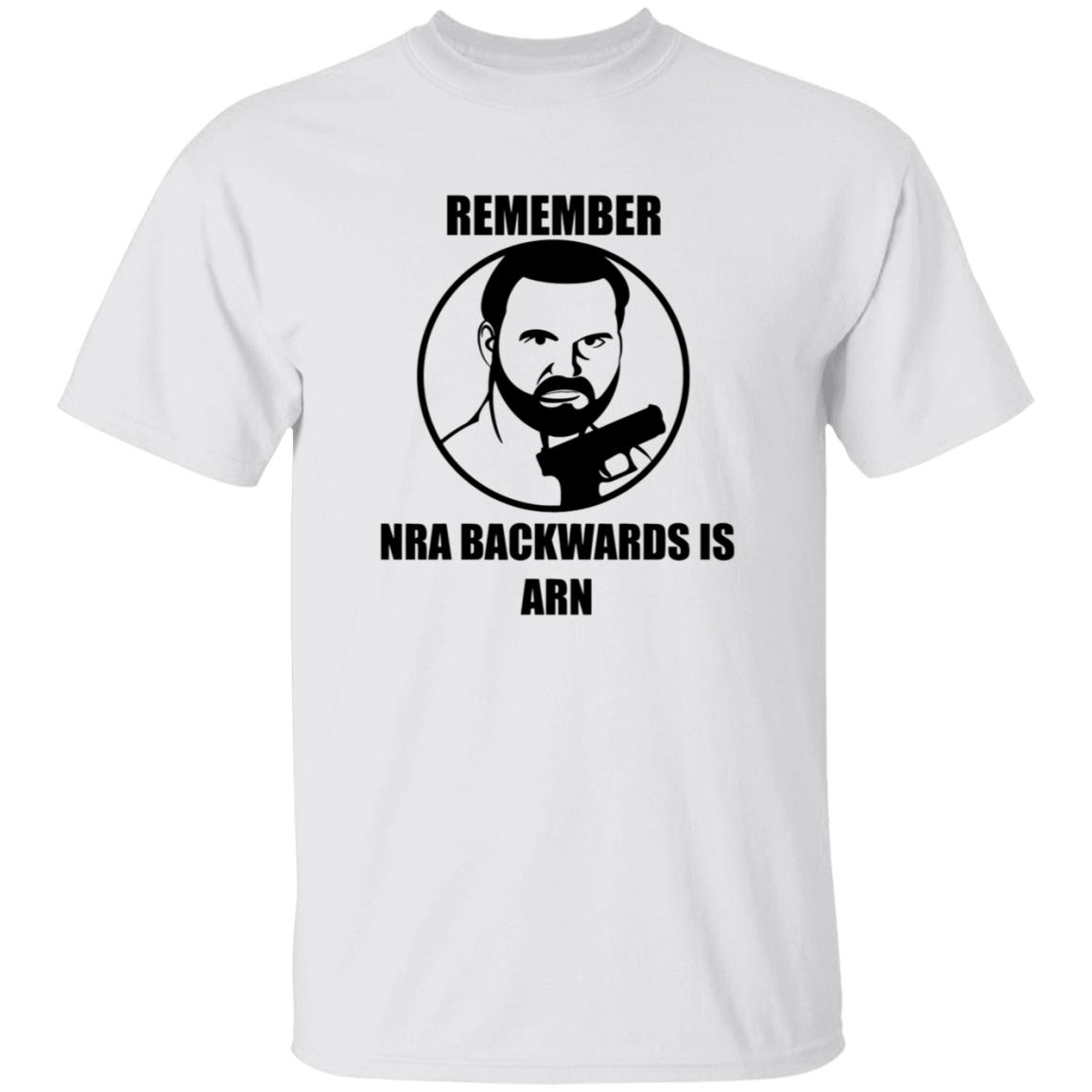 Remember Nra Backwards Is Arn Shirt Cherlock Holmes - Teechipus