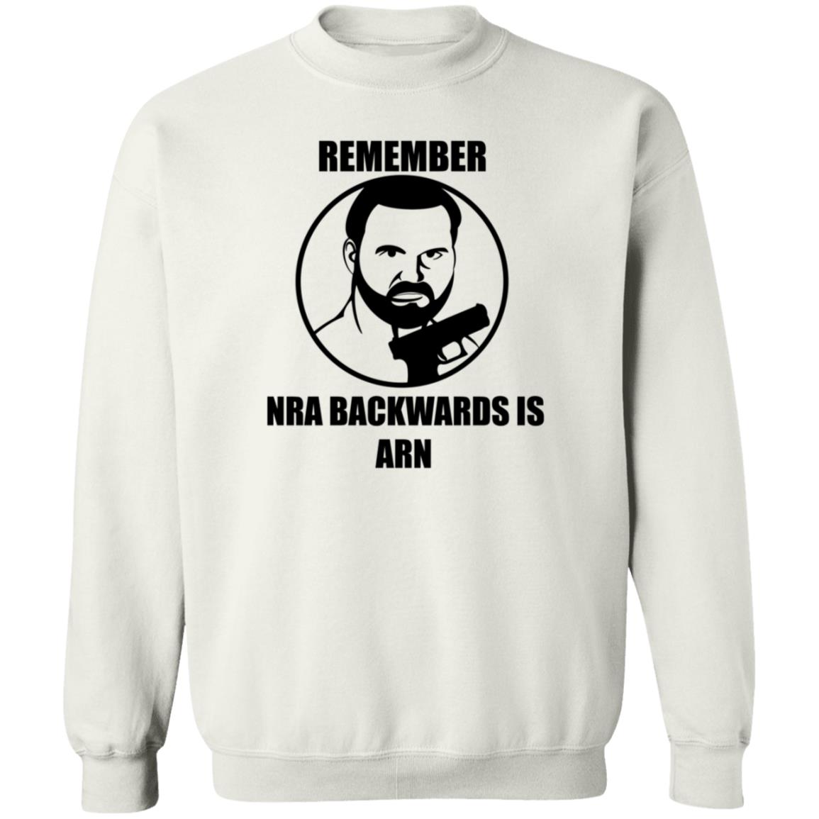 TheRealSnowden Remember Nra Backwards Is Arn Shirt Faded Art Remember Nra Backwards Is Arn Shirt Hoodie Sweatshirt - Teechipus