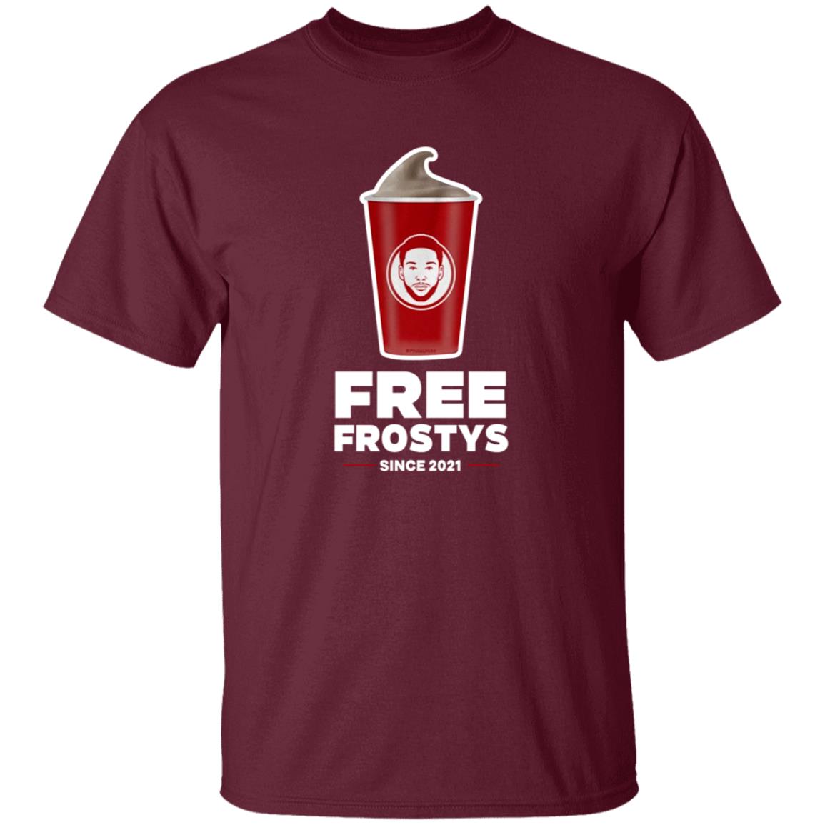 Free Frostys Shirt Ben Dsgntree Merch - Teechipus