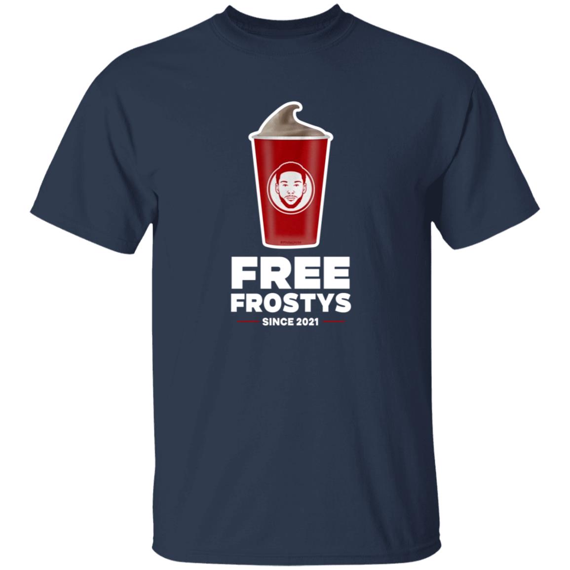 Free Frostys Shirt Ben Dsgntree Merch - Teechipus