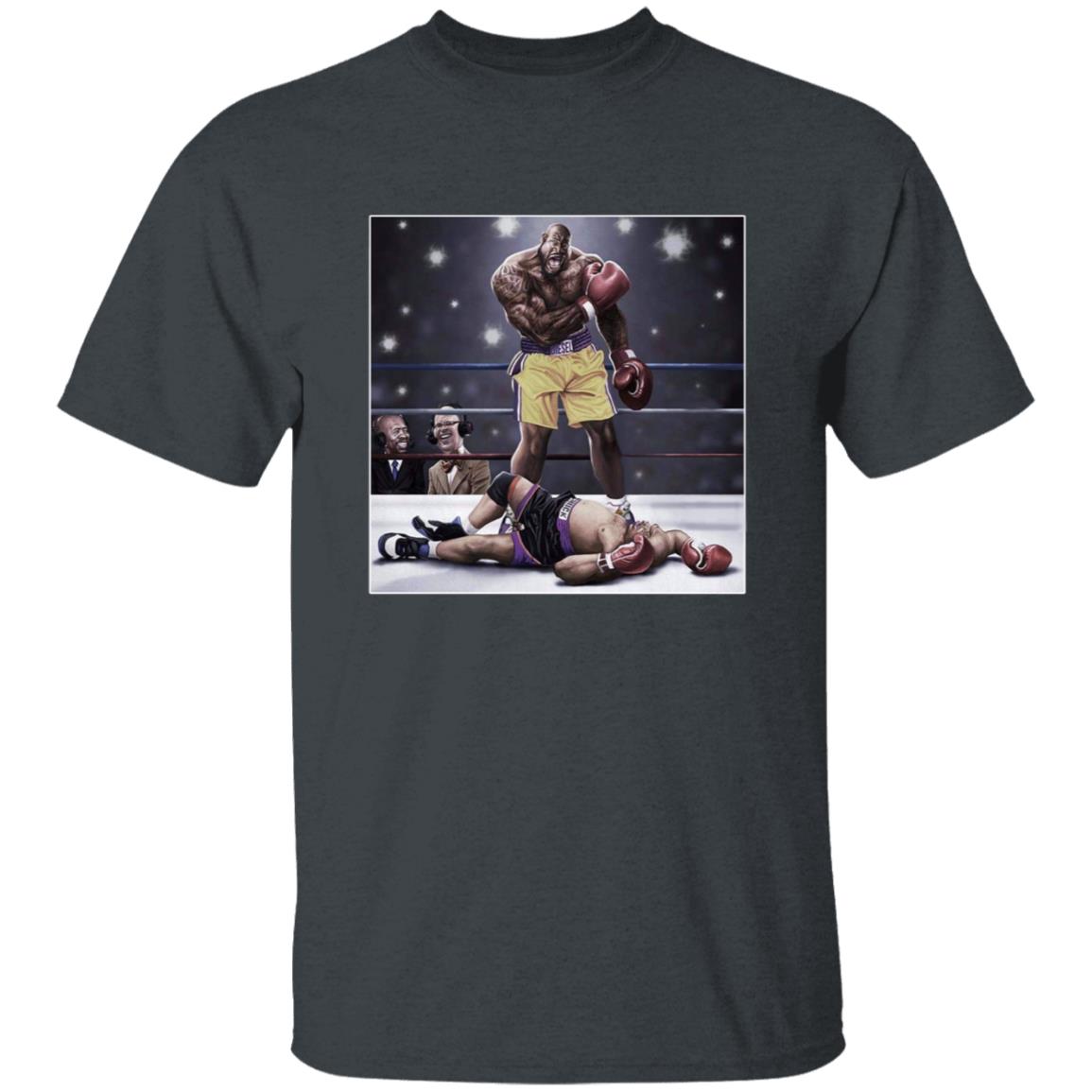 Shaquille O Neal Knockout Chuck Shirt Shaq Knockout Chuck Shirt - Teechipus