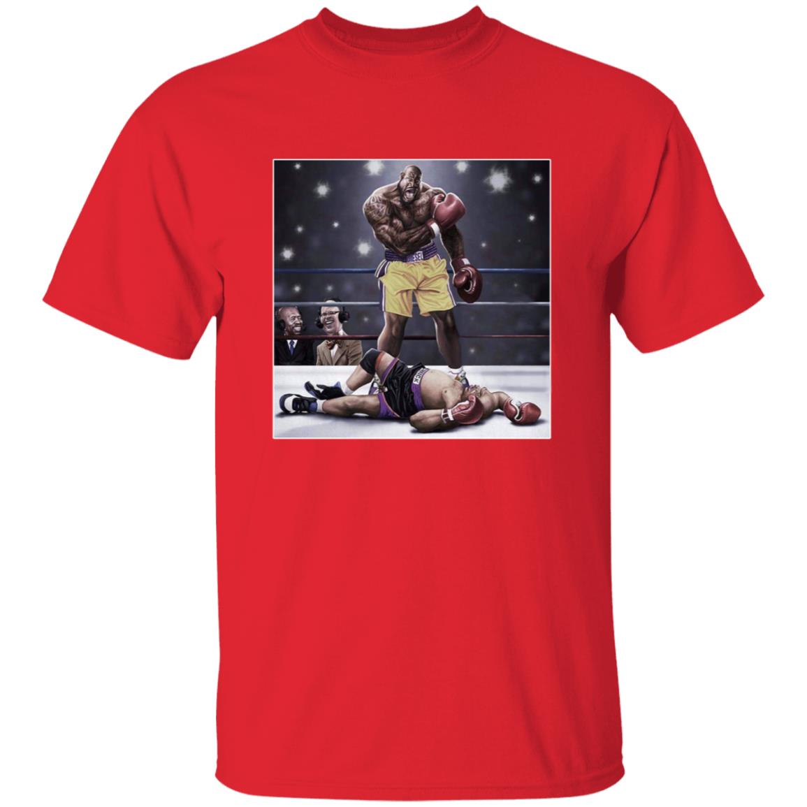 Shaquille O Neal Knockout Chuck Shirt Shaq Knockout Chuck Shirt - Teechipus