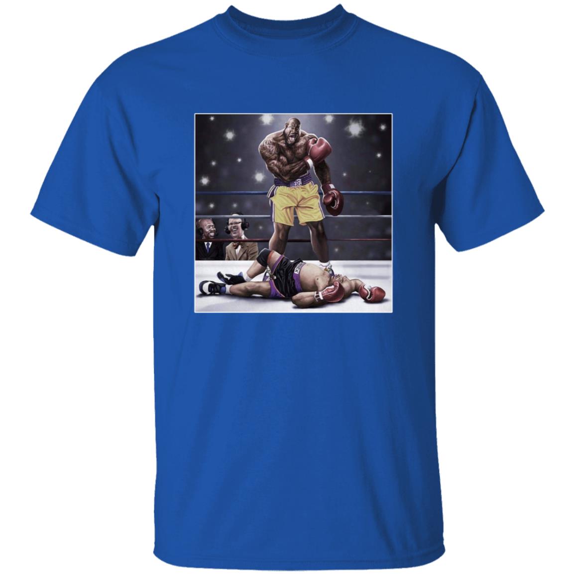 Shaquille O Neal Knockout Chuck Shirt Shaq Knockout Chuck Shirt - Teechipus