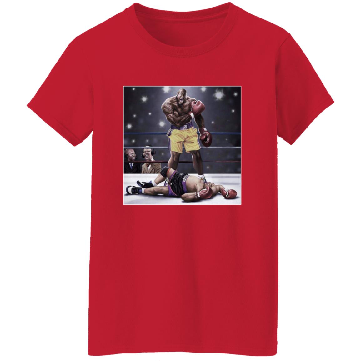 Shaquille O Neal Knockout Chuck Shirt Shaq Knockout Chuck Shirt - Teechipus