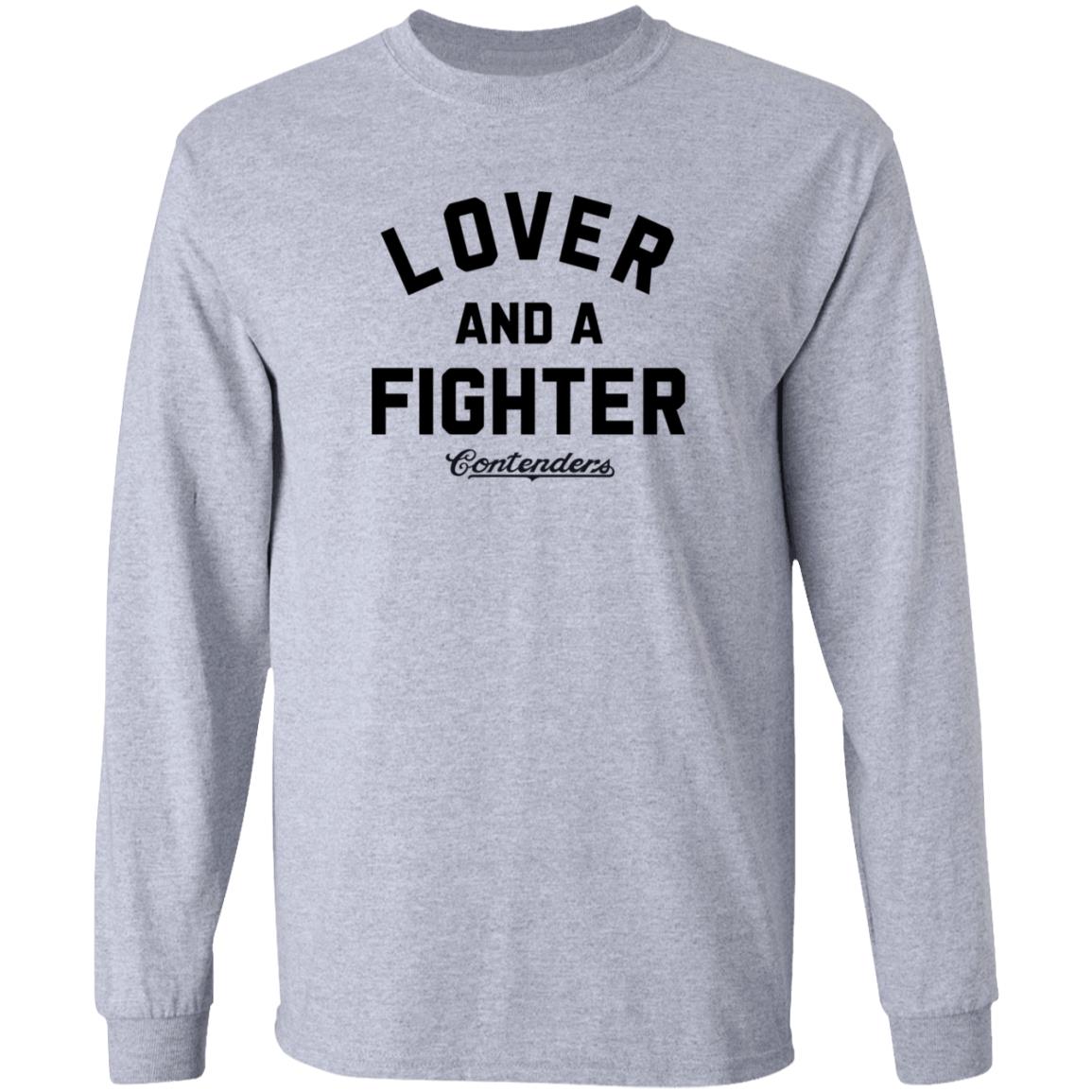 Contendersclothing Store Lover And A Fighter Shirt Kyle Brandt - Teechipus