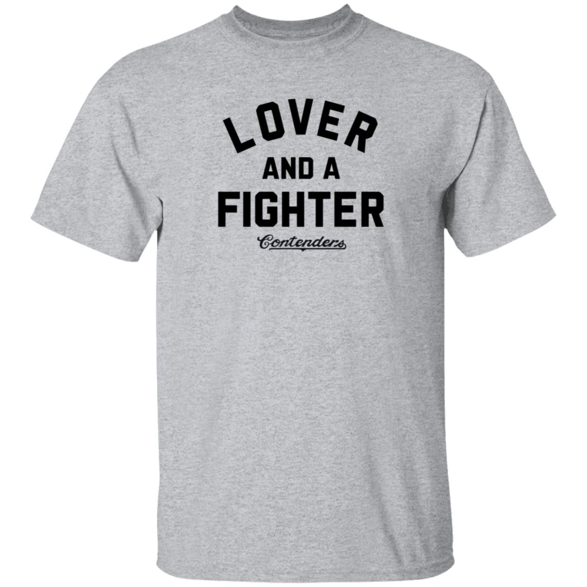 Contendersclothing Store Lover And A Fighter Shirt Kyle Brandt - Teechipus