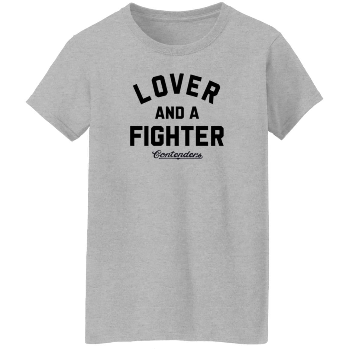 Contendersclothing Store Lover And A Fighter Shirt Kyle Brandt - Teechipus