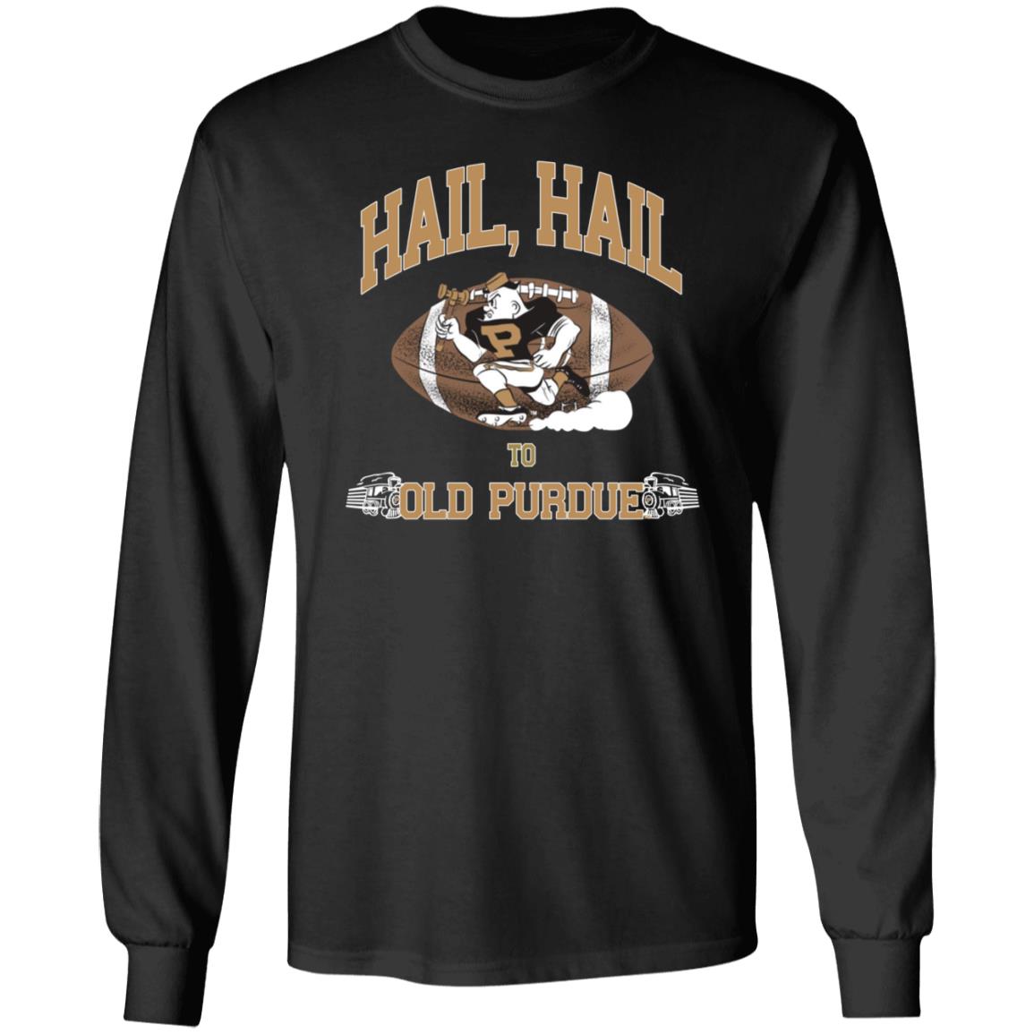 Hail Hail To Old Purdue Shirt Martinvintage Store Hail Purdue Shirt Hoodie Sweatshirt - Teechipus