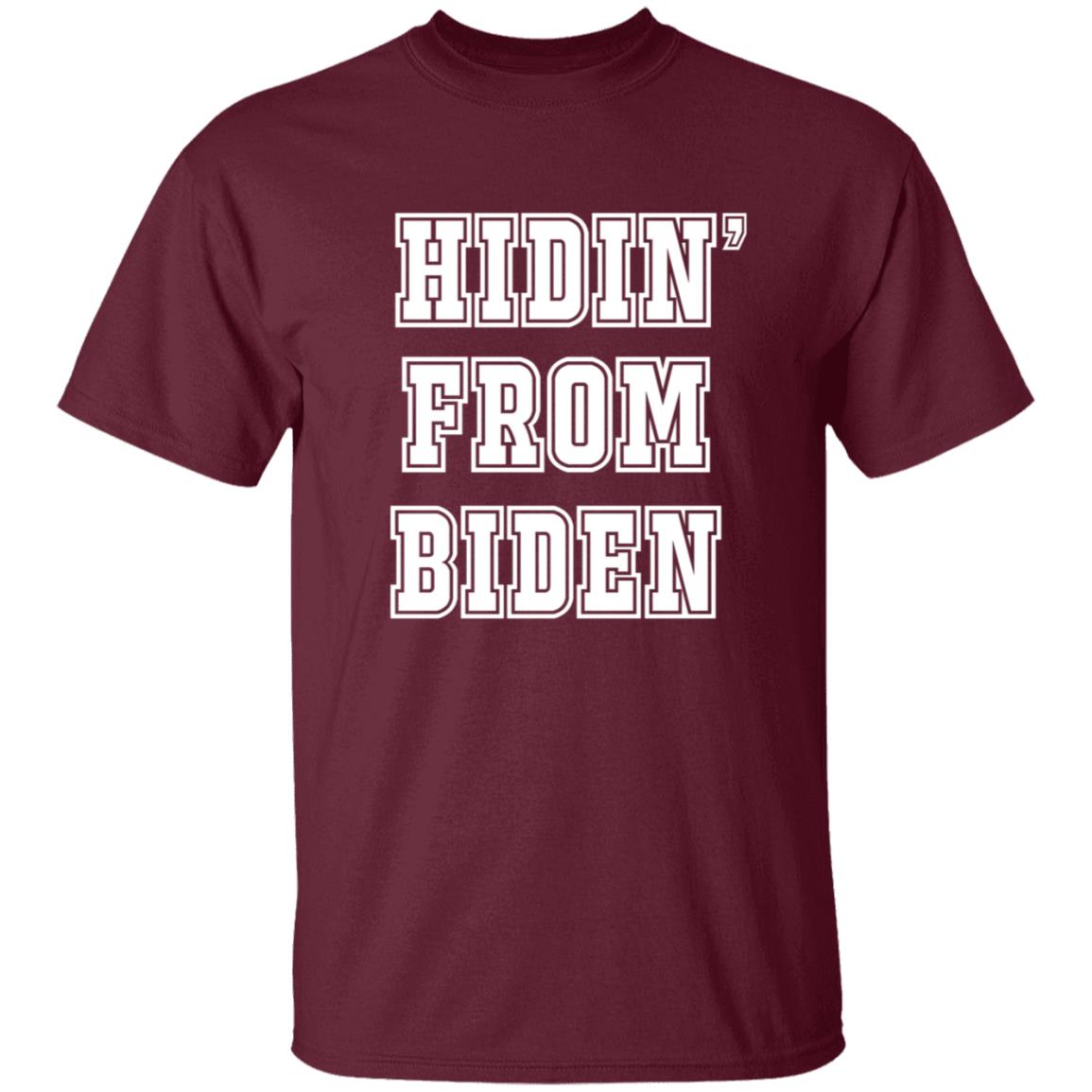Jason Aldean Wife Hidin From Biden Shirt - Teechipus