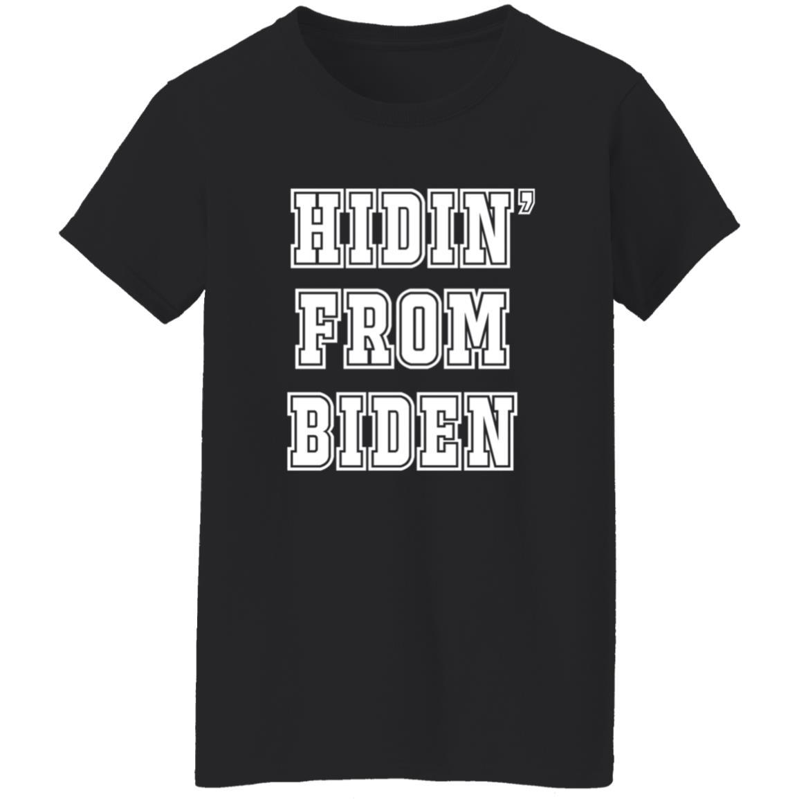 Jason Aldean Wife Hidin From Biden Shirt - Teechipus