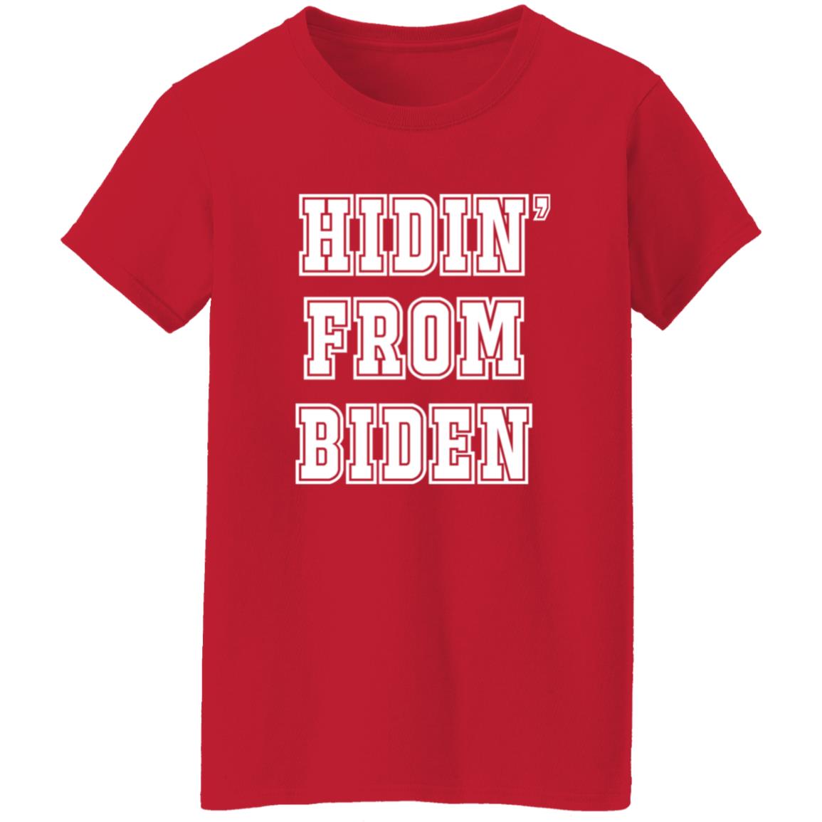 Jason Aldean Wife Hidin From Biden Shirt - Teechipus