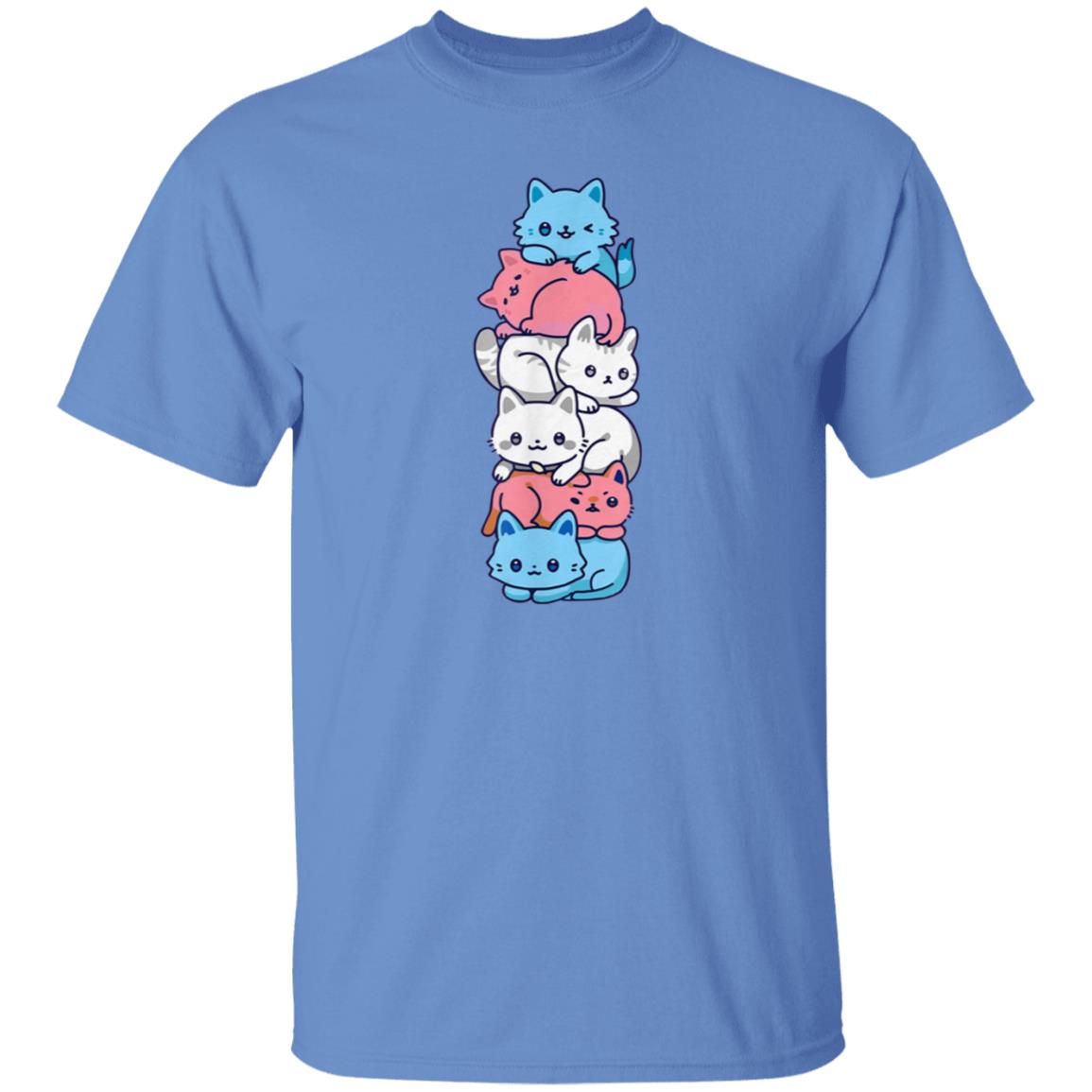 Transgender Pride Cat Lgbt Trans Flag Cute Cats Shirt Hoodie Sweatshirt - Teechipus