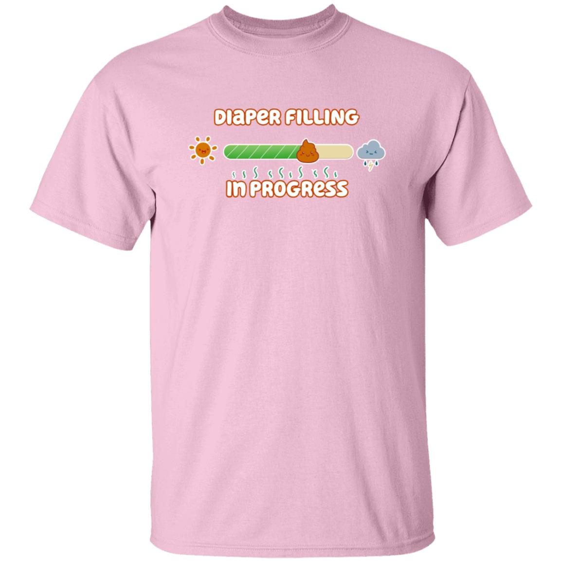 Diaper Filling In Progress Shirt Drackypoof Diaper Filling In Progress Shirt Hoodie Sweatshirt - Teechipus