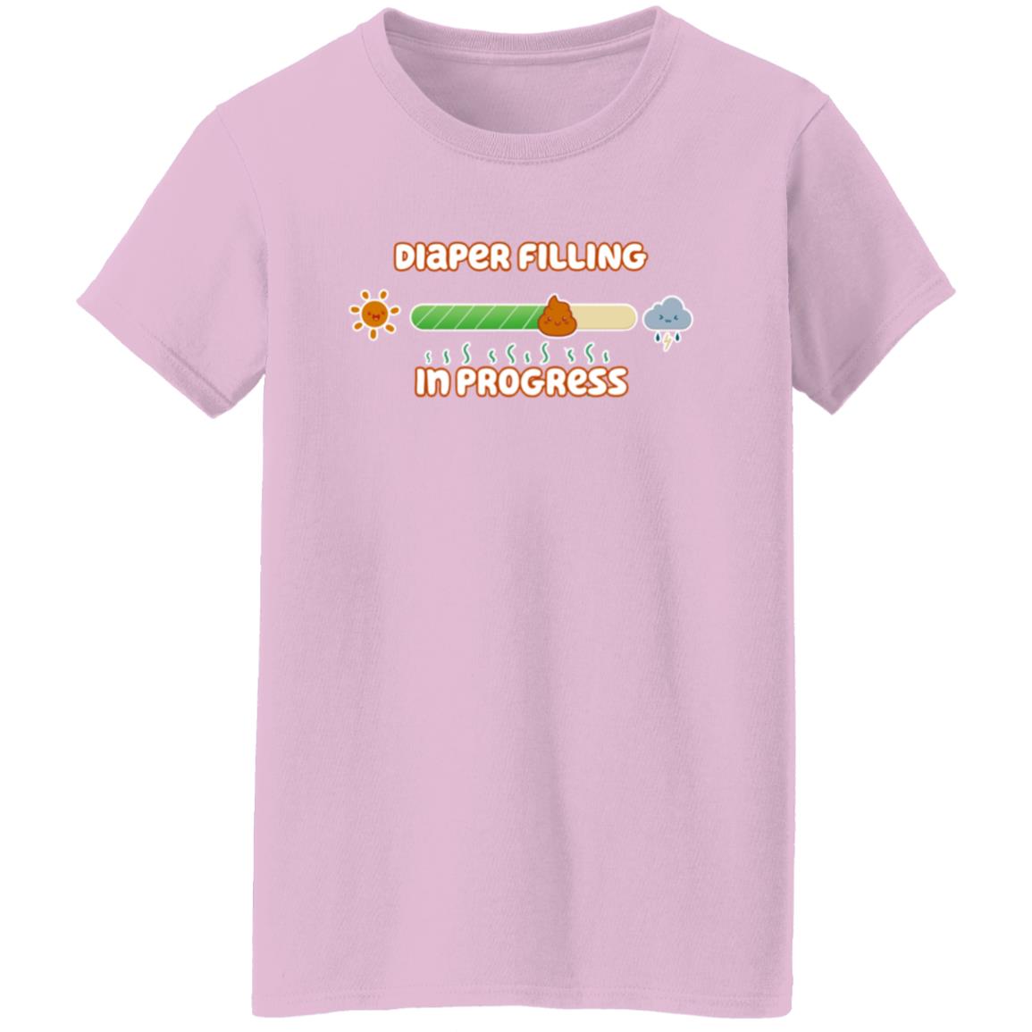 Diaper Filling In Progress Shirt Drackypoof Diaper Filling In Progress Shirt Hoodie Sweatshirt - Teechipus