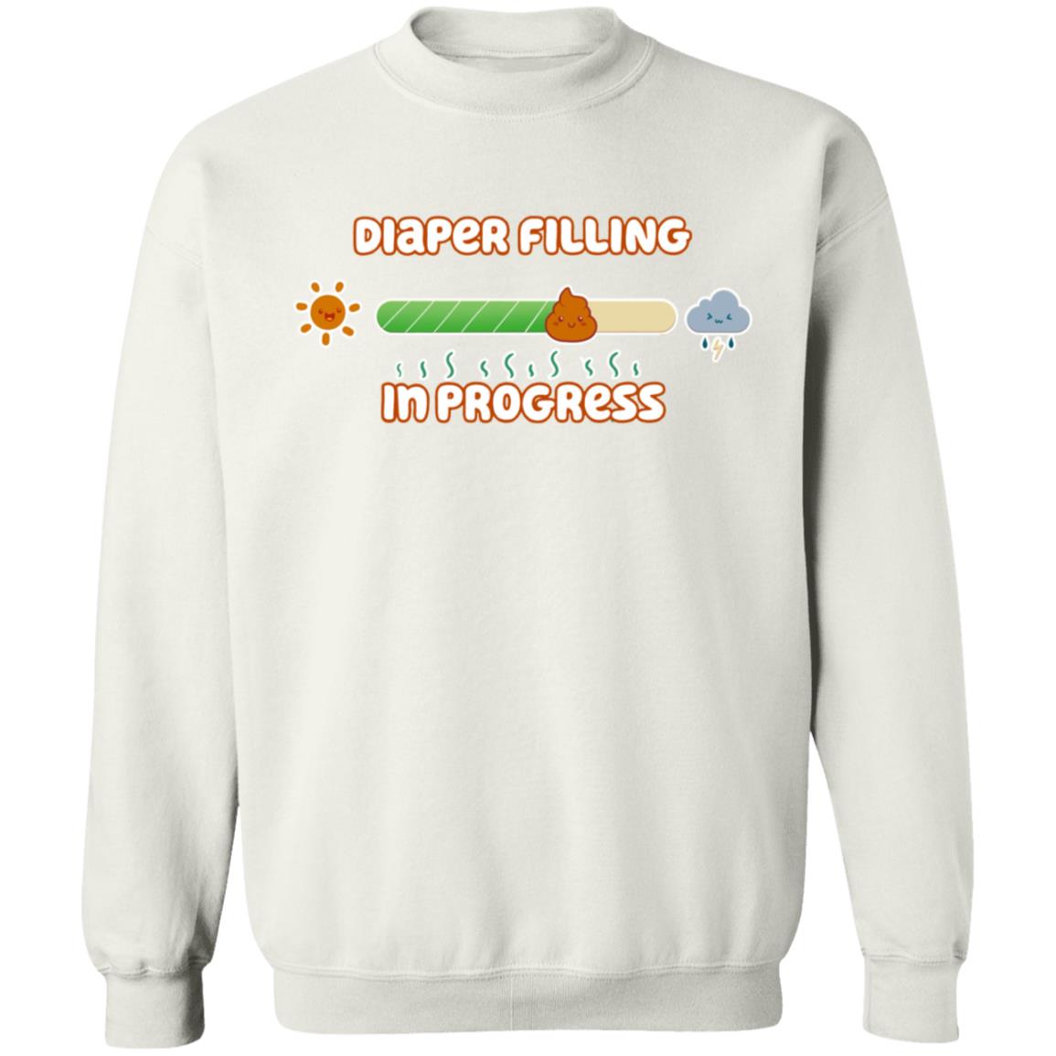 Diaper Filling In Progress Shirt Drackypoof Diaper Filling In Progress Shirt Hoodie Sweatshirt - Teechipus