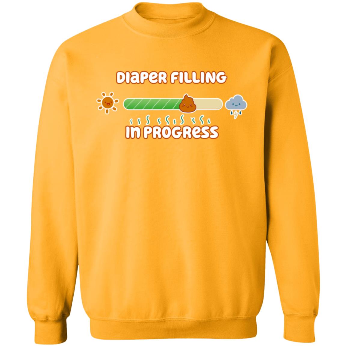 Diaper Filling In Progress Shirt Drackypoof Diaper Filling In Progress Shirt Hoodie Sweatshirt - Teechipus