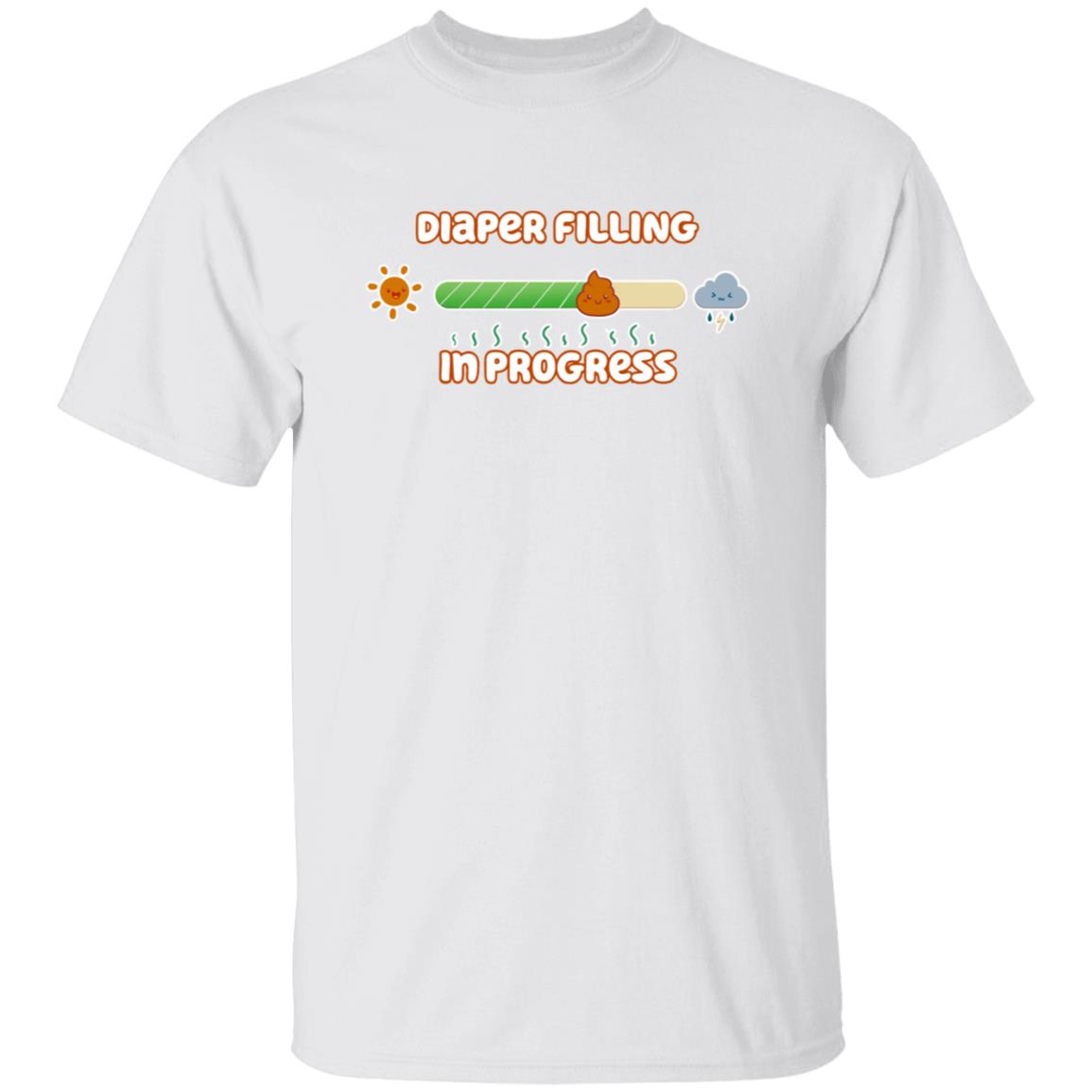 Diaper Filling In Progress Shirt Drackypoof Diaper Filling In Progress Shirt Hoodie Sweatshirt - Teechipus