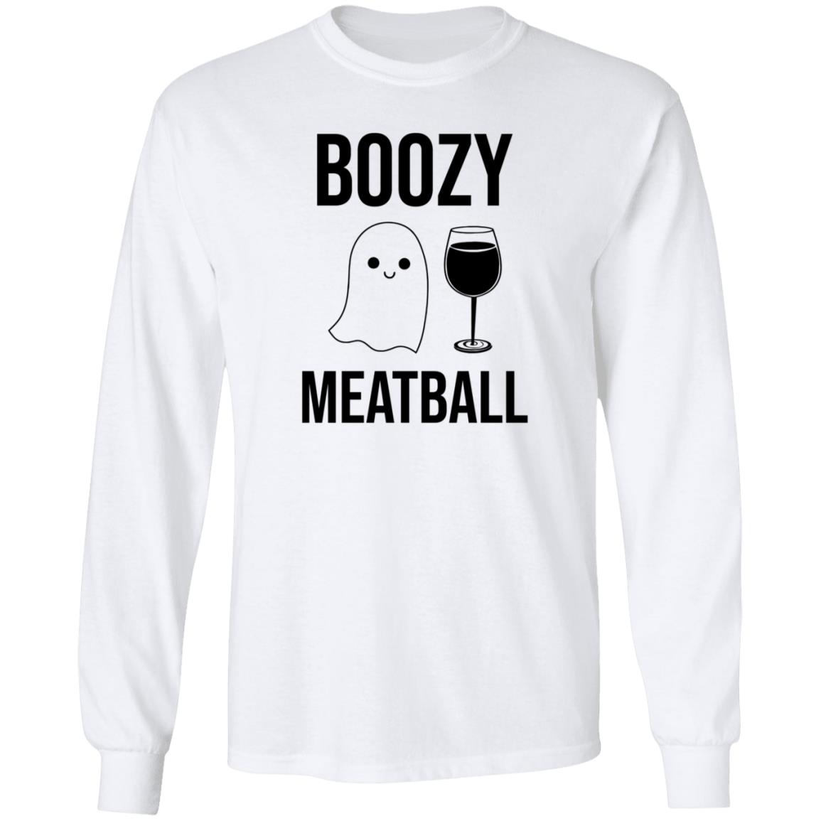 Hellomerch Boozy Meatball Shirt Nicole Polizzi Boozy Meatball Shirt Hoodie Sweatshirt - Teechipus