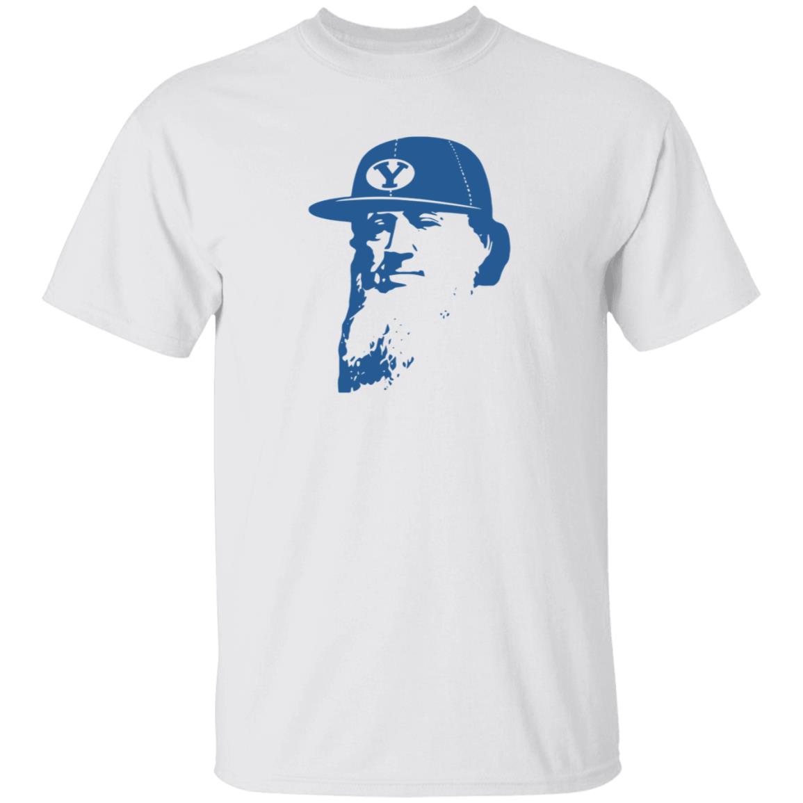 Flat Brim Brigham Byu T Shirt Royal And Black Royalarmybrand Shop - Teechipus