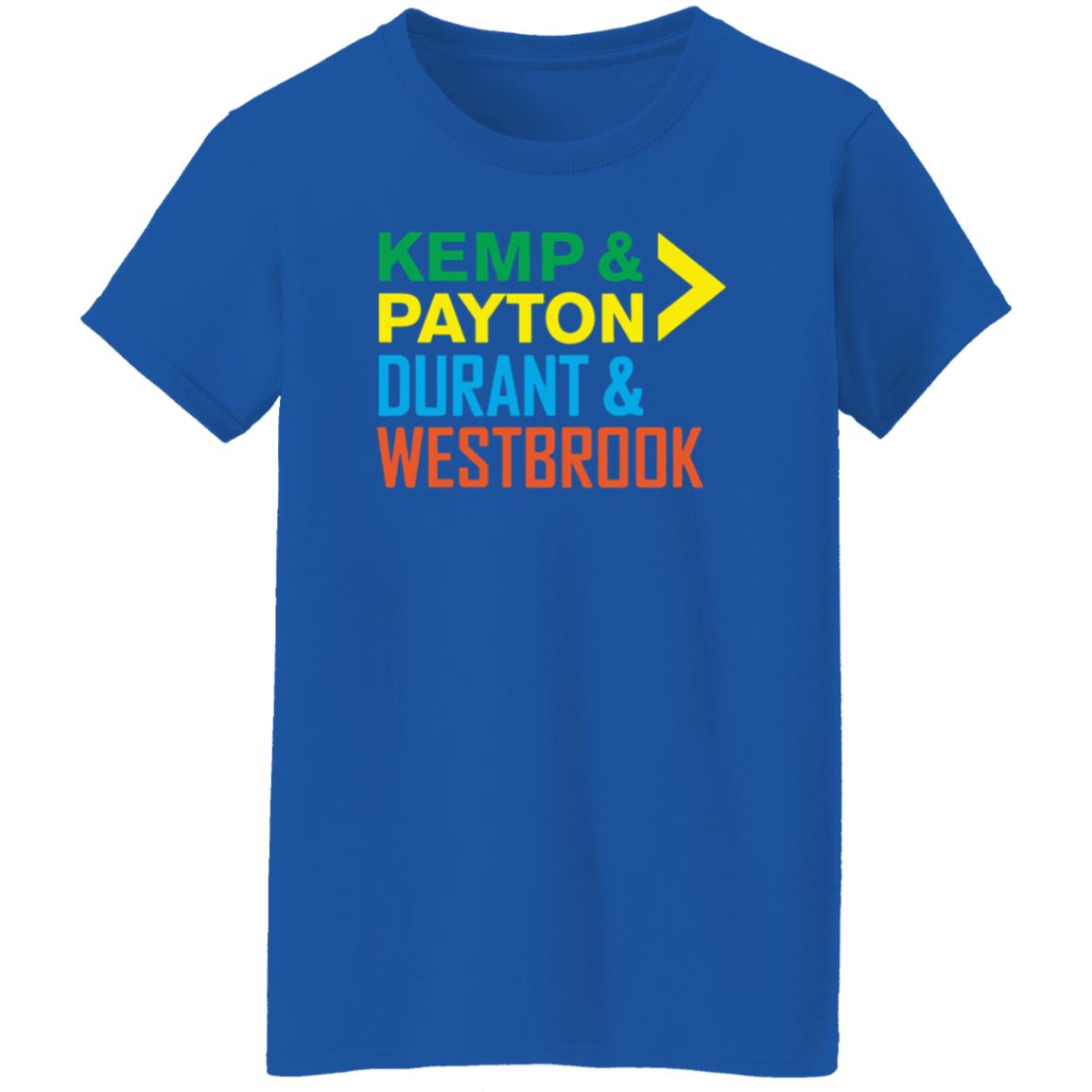 Kemp Payton Durant Westbrook Shirt Hoodie Sweatshirt - Teechipus