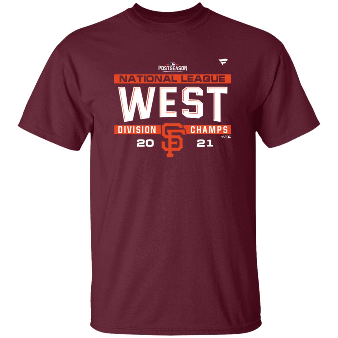Sf Giants Nl West Champions Shirt Sf Giants Score Shirt Nl West Champions 2021 Shirt - Teechipus