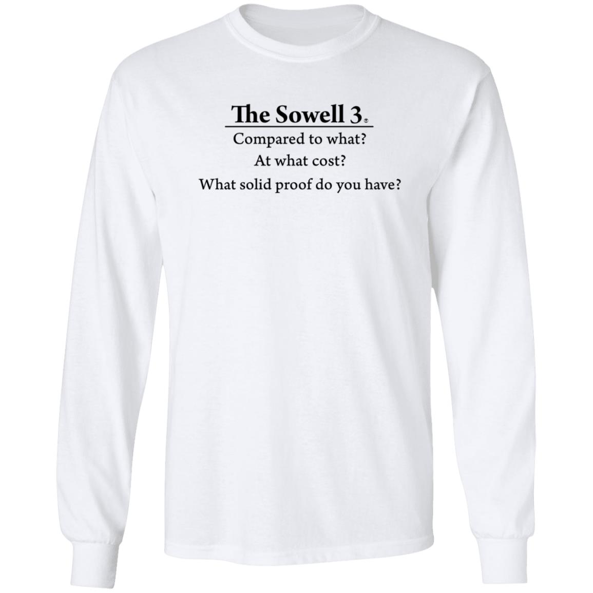 The Sowell 3 Shirt Larry Elder The Sowell 3 Shirt Hoodie Sweatshirt - Teechipus