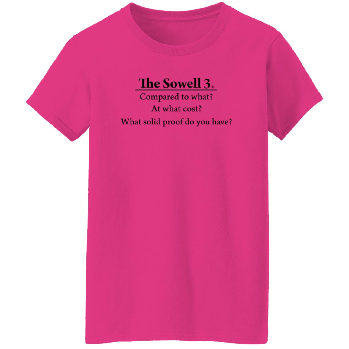 The Sowell 3 Shirt Larry Elder The Sowell 3 Shirt Hoodie Sweatshirt - Teechipus